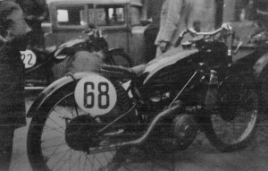 The winning number 68 of Herbert Körting