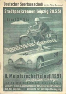 Advertising of the race in 1951
